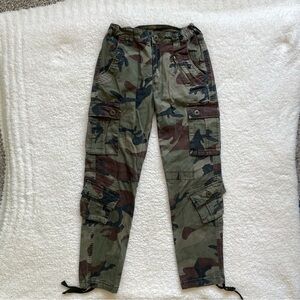 Mustway camo cargo pants